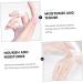 Healeved 2 Pairs Moisturizing Cover Exfoliating Treatment Dry Moisturizer Care Socks Moisturizing Gloves Remover Socks Cat Paw Spa Non-Woven Fabric White - Buy Online on SooperMarket.com