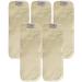 Hemp Diaper Inserts: Overnight Cloth Diaper Doubler Booster Pads (Pack of 5)