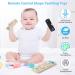 Hotut Baby Remote Control Bite Ring - 2 Pack BPA-Free Silicone Dental Aid with Pacifier Chains - Safe Baby Toys for 3 Months+ - Buy Online on SooperMarket.com