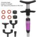 Chiropractic Handheld Device for Spine Adjustment - Ergonomic Manual Massage Tool with Case - Ideal for Men & Women - Violet - Buy Online on SooperMarket.com