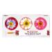 Blossom Triple Duo Lip Gloss - Sweet Kiss Collection | 6 Flower Lip Pots (2.8g each) - Buy Online on SooperMarket.com