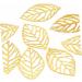 200 pcs Leaves India Hanging Leaf Headwear Tree Flatback Making Bracelet Craft for DIY Bride Silver 2*3.4cmx3pcs Goldenx3pcs - Buy Online on SooperMarket.com