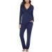 Irdcomps Women's Maternity Pyjamas Set - Cotton Nursing Nightwear PJ Set for Pregnancy - S Navy Blue - Buy Online on SooperMarket.com