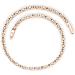 EnerMagiX Rose Gold Titanium Magnetic Necklace for Women - Germanium Chain Jewelry - Buy Online on SooperMarket.com