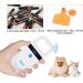 Tera Portable Microchip Reader - RFID Scanner for Dogs Cats and Pigs | OLED Display & Rechargeable | ISO 11784/11785 FDX-B - Dark Blue - Buy Online on SooperMarket.com