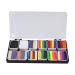 Professional Face Body Paint Kit - 12 Colors with Brushes | Safe Halloween Makeup Palette for Parties & Body Art - Buy Online on SooperMarket.com