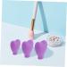 6-Piece Makeup Brush Dust Cover Set | Silicone Cosmetic Brush Holders & Lipstick Protection | Travel-Friendly Beauty Accessories - Buy Online on SooperMarket.com