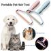 Portable Fabric Shaver & Pet Hair Remover - Manual Lint Remover for Carpet, Clothes, Furniture - Blue 1pcs - Buy Online on SooperMarket.com