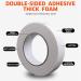 ToLanbbt Double Sided Tape  Outdoor and Indoor Super Strong PE Foam Seal Strip for Home & Office Decor  Automotive Mounting  Photo Frame  Weatherproof Decorative and Trim Strip (66 Ft Long Wide 1.18) 1.18 In x 66 FT Whit... - Buy Online on SooperMarket.com