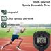 Sports Stopwatch Timer - Digital Clock Calendar Alarm - Shockproof for Running Swimming Referee - Black (2 Pcs) - Buy Online on SooperMarket.com