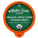Organic Apple Cider Vinegar Tea Pods with The Mother by Mother Earth Essentials - My Main Squeeze Orange Peel Basil - 12 Single Serving Pods - Keurig Compatible - Buy Online on SooperMarket.com