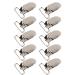 Akozon 10/20 pcs Metal tweezers Phoenix statue brass high durability good shine resistant tweezers tweezers clips