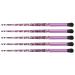 5-Piece Purple Handles Makeup Brushes Set - Eye Shadow & Concealer Beauty Tools for Flawless Makeup - Buy Online on SooperMarket.com