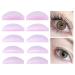 Dranng Lash Lifting Eye Pads - 5 Pairs Under Eye Lash Lift Pad Skin-Friendly Eye Lash Lift Tools Lower Pads for Lash Lifting Under Eye Lash Lift Pads