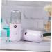 Baluue 2 Pcs Air Humidifier Handy Mini Sprayer Humidifier Face Mist Skin Care Tools for Face Portable White - Buy Online on SooperMarket.com