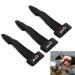 Minicart Single-Finger Gloves,3 Pack Anti-Slip Fishing Glove,Professional Single-Finger Gloves Index Finger Protector Unisex Elastic Band Glove for Outdoor Fishing Black