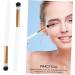 FOYTOKI 10pcs Precision Eyeshadow Brush Eye Shadow Makeup Brush Eye Makeup Kit Wooden Handle - Buy Online on SooperMarket.com