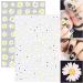 3D Small Daisy Nail Art Stickers - Spring/Summer Floral Design for DIY Acrylic Nails - Buy Online on SooperMarket.com