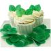 Green Leaves for Cupcake Toppers Leaf Rice Paper Wafer Paper Baby Shower Wedding Cake Happy Birthday Party Decoration Mix Size Baby Shower/Anniversary 50Pcs - Buy Online on SooperMarket.com