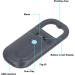 Portable Pet ID Microchip Reader | 134.2kHz Black Rechargeable Animal Chip Scanner | Pet Tag Scanner for Global Shipping - Buy Online on SooperMarket.com