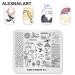 Buy 4pcs Chinese Style Nail Art Stamping Plates Set - Multi-Pattern Design with Polish Stamper | International Shipping Available - Buy Online on SooperMarket.com