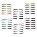 Mikinona Double Sided Eyelid Tape 6pcs s Lotus Tealight Candle Holder Self- Lash Tape Eye Line Strip Applique Flash