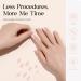 Beetles Press On Short French False Nails - 30PCS White & Nude Full Cover Nails with Glue & Adhesive Tabs - Mini File Included - for Women & Girls - Buy Online on SooperMarket.com