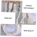 Vicasky 3 Pcs Handwoven Cotton Rope Dental Care Toys - Bitter Cotton Bite Sticks & Rings for Toddlers | Safe Handmade Beech Teething Relief - Buy Online on SooperMarket.com