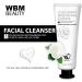 WBM Amino Acid Facial Cleanser - Anti-Aging Brightening & Acne Face Wash for All Skin Types | Organic & Natural Ingredients - 4.2 fl oz - Buy Online on SooperMarket.com