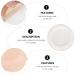 FOMIYES Callus Cushion Foam Pads - 100pcs Cervical Acupoint Stickers for Corns, Toe & Heel Pain Relief - Acupressure Patches for Feet - Style 2, 8x8cm - Buy Online on SooperMarket.com