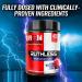 Iron Brothers Supplements Ruthless Pre workout Powder for Women & Men | Creatine-Free Nitric Oxide Booster | Energy & Focus | Workout Supplement Bulk Pre-Workout | 40 Servings (Pomegranate Acai) - Buy Online on SooperMarket.com