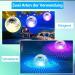 Antyingkai Solar Floating Pool Lights - Waterproof LED Garden & Pond Lighting - 2 Piece Set for Parties & Pools - Buy Online on SooperMarket.com