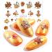 Fall Nail Stickers Autumn Maple Leaves Pumpkin Turkey Nail Art Stickers Thanksgiving Themed Water Transfer Nail Decorations 12 Sheets/setnail Art Supplies Thanksgiving Nail Stickers Fall Nail - Buy Online on SooperMarket.com