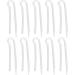 Pack of 10 Flexible Hearing Aid Tubes Type R | BTE Earmold Replacement Acoustic Tubes (3.6 x 2.0 mm) - International Shipping Available - Buy Online on SooperMarket.com