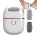 Electric Pedicure - Electric Foot Care Dry Skin Remover | Callus Remover with USB Charging Effective Callus Removal with Electric Foot Device White