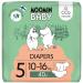 Muumi baby ko diapers size 5 10-16 kg 40 pieces soft premium diapers |Soft and skin -friendly breathable absorbent no unnecessary chemicals |Size 5 (40 pack)