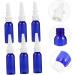 FRCOLOR 6pcs Round Shoulder Nasal Spray Travel Lotion Bottles - Refillable Glass Containers for Liquids - Toiletry Travel Containers - Nasal Mist Pump Bottle - Buy Online on SooperMarket.com