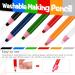 Swpeet 32Pcs Professional Sewing Tools Kit with Tailor's Chalk, Sewing Mark Pencil, and Fabric Marker Pen - 10 Color Options for Precision Sewing Marking - Buy Online on SooperMarket.com