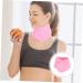 Cervical Fixation Tape - Neck Wrinkle Patches & Gel Pads for Skin Care | Smoothing Neck Strap | Pink 47x9.5cm - Shop Internationally - Buy Online on SooperMarket.com
