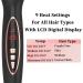Upgrade 1.25-Inch Thermal Brush for Loose Curls | 9 Heat Settings | Tourmaline Ionic Curling Iron | Dual Voltage for Travel - Buy Online on SooperMarket.com