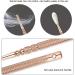 Earwax Removal Kit LED Light Ear Curette Tools Stainless Steel Ear Cleaner for Children and Adults Tweezer Earpick Exfoliator Cleansing Tools Set with Storage Box Rose Gold 8 Pcs (rose gold) - Buy Online on SooperMarket.com