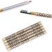 WOONEKY 2pcs Eyebrow Pencils Double Head Eyebrow Pencil Eyebrow Pencil Brush 1 count (Pack of 1) Brown - Buy Online on SooperMarket.com
