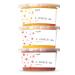 Mayde Bursting Popping Boba Pearls, Strawberry, Mango, Passion Fruit - 3 Flavor Party Kit (490 gms, 3 pack)
