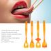 4pcs Lip Tongue Muscle Trainer - Mouth Rehabilitation & Recovery Device (Large Orange) | Improve Oral Health & Fitness - Buy Online on SooperMarket.com