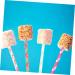 Mikinona 50pcs Marshmallow Stick Chocolate Candy Lollipops Candy Bars Lollipop Sticks Lollipop Packing Sticks Marshmallow Holder Sticks Manual Stirring Rod Chocolate Stick Dedicated Paper - Buy Online on SooperMarket.com