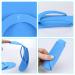 Hysagtek 12 Pairs Disposable Foam Flip Flops - Random Color | Lightweight Slippers for Shower, Pedicure, Beach - Buy Online on SooperMarket.com