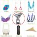 SELEWARE Heavy Duty Silent Swing Hanger Swivel Hook for Porch Swing/Hammock Chair - 2 Pack - Buy Online on SooperMarket.com