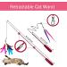 OODOSI Retractable Cat Wand Toy & Refills - Interactive Exercise Toys for Cats & Kittens, Color A - Buy Online on SooperMarket.com