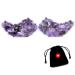 Jade Eye Mask - Natural Quartz Crystal Cooling Eye Mask for Fatigue Relief | Amethyst & Type 1 | YICHENGYIN - Buy Online on SooperMarket.com
