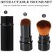Vtrem 3PCS Kabuki Foundation Brush Retractable Red Black Brown Professional Travel Brushes Blush Foundation brush Makeup Brush Set Blush Brush Red/Black/Brown - Buy Online on SooperMarket.com